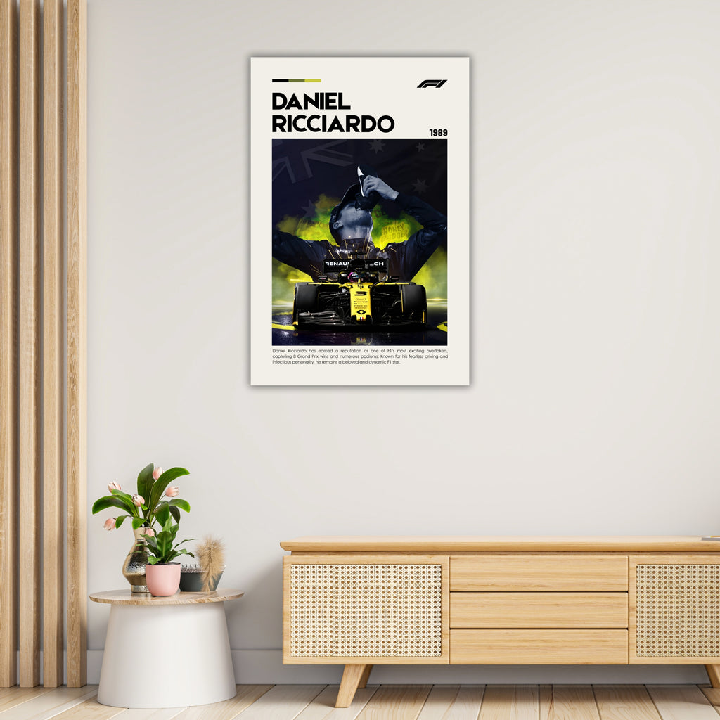 DANIEL RICCIARDO | Formula 1 | Daniel Ricciardo Poster