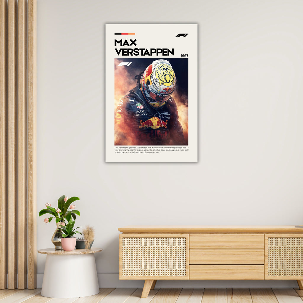 MAX VERSTAPPEN | Formula 1 | Max Verstappen Poster