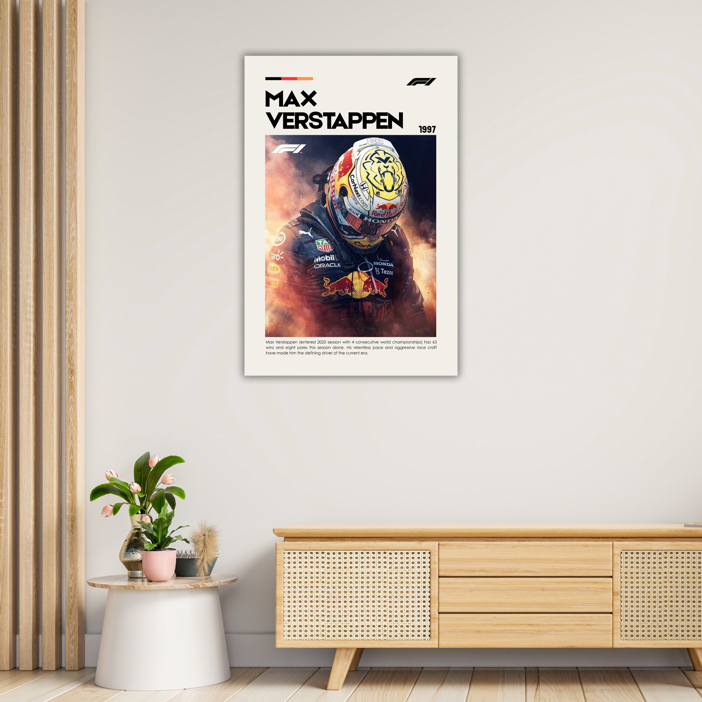 MAX VERSTAPPEN | Formula 1 | Max Verstappen Poster