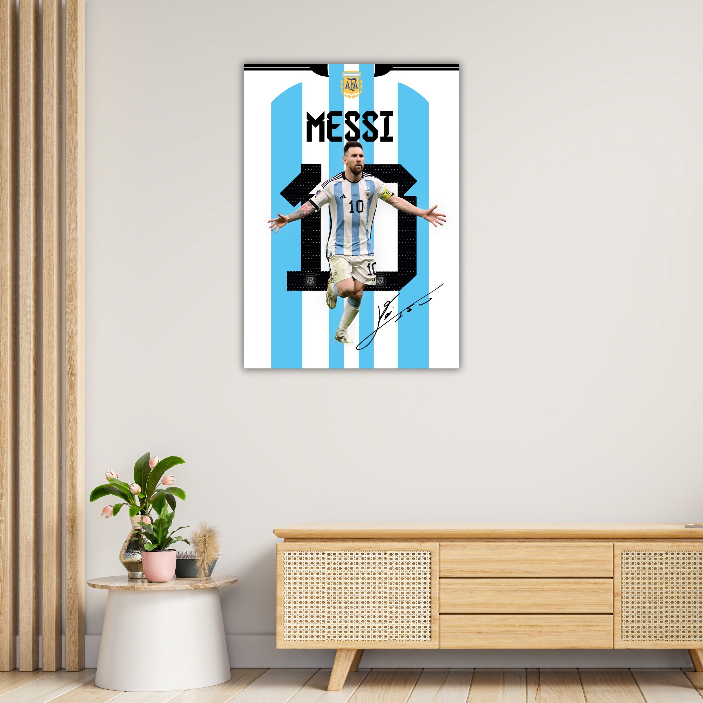 MESSI SIGNED | Football | Messi Poster