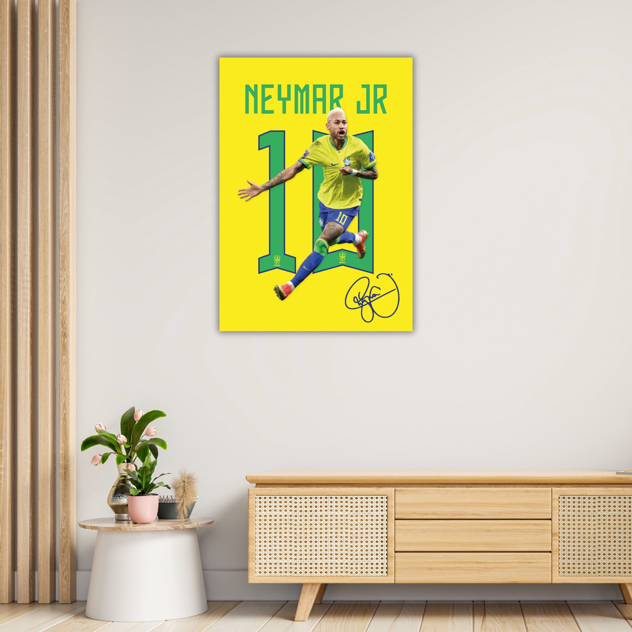 NEYMAR SIGNED | Football | Neymar Poster