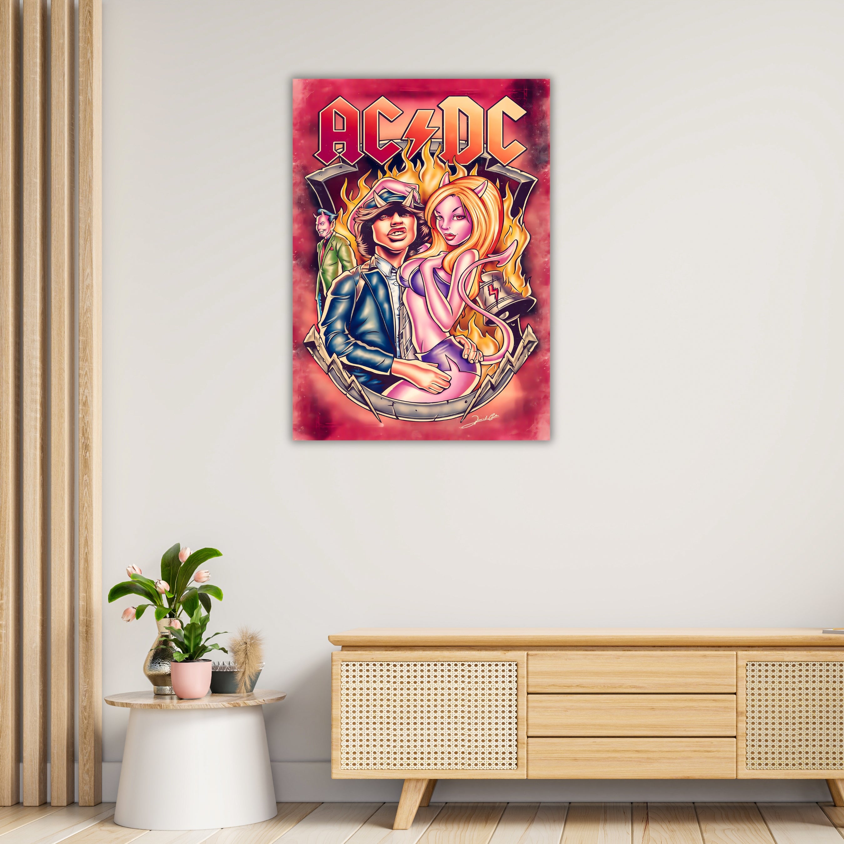 AC DC | Vintage Poster