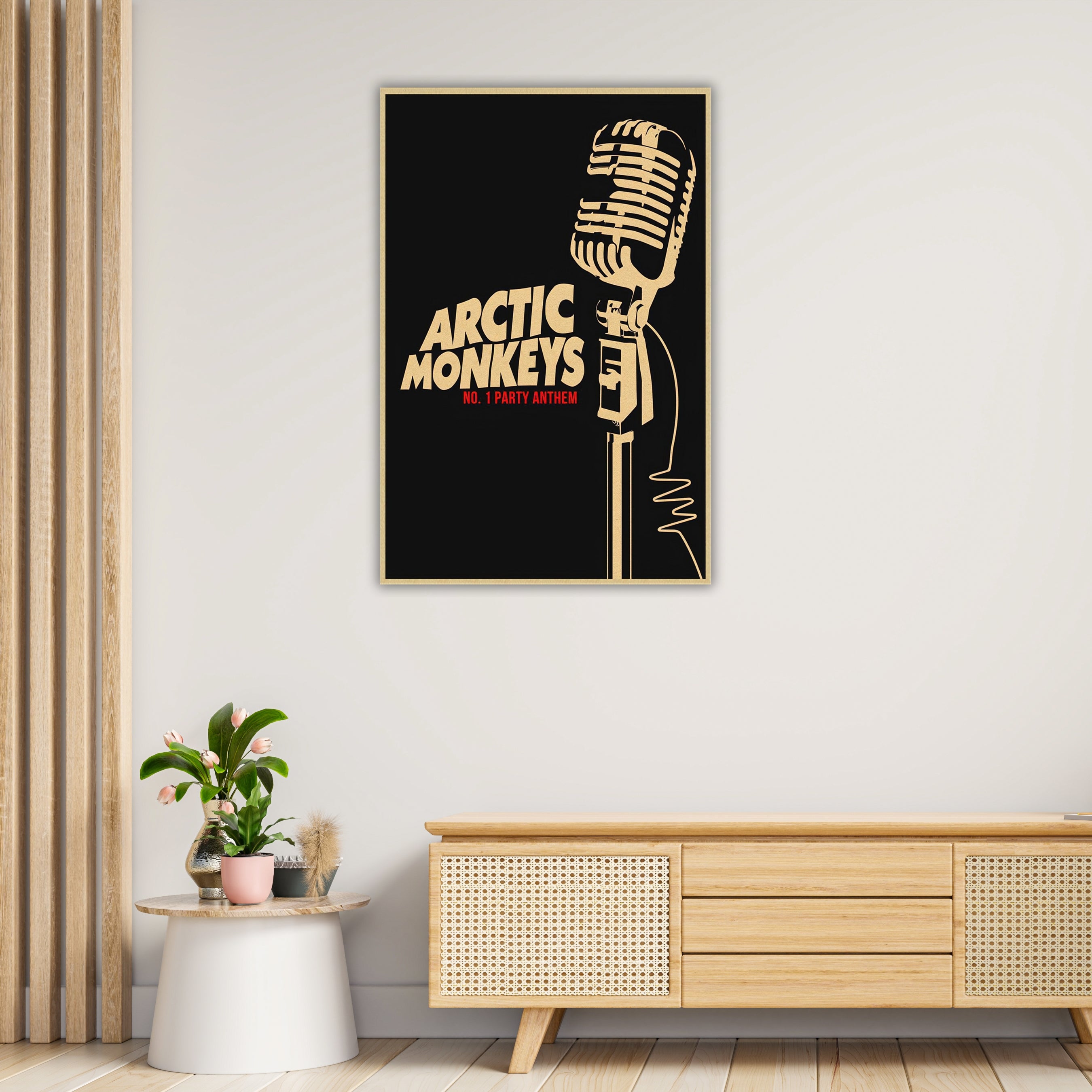 ARCTIC MONKEYS B | Vintage Poster