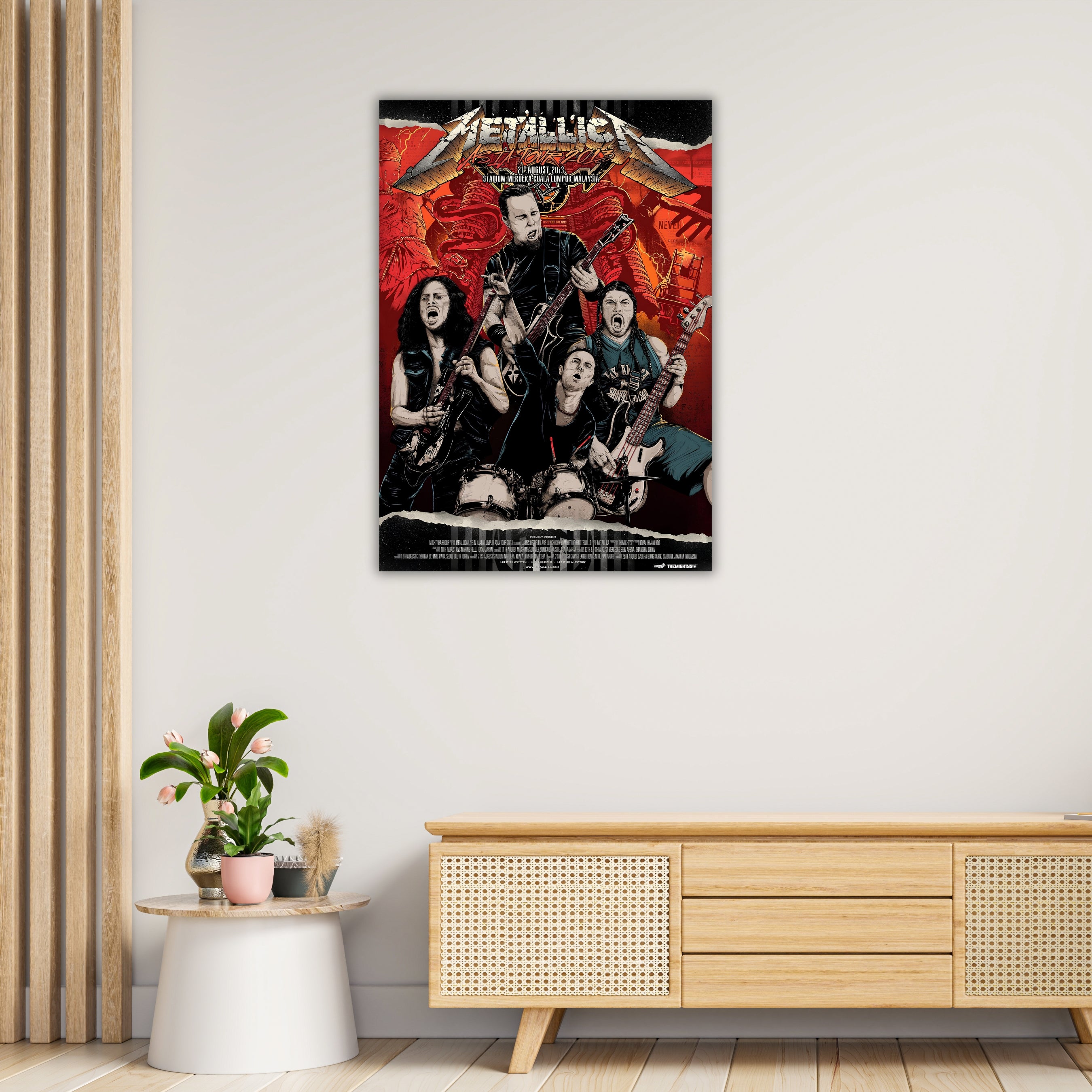 METALLICA A | Vintage Poster