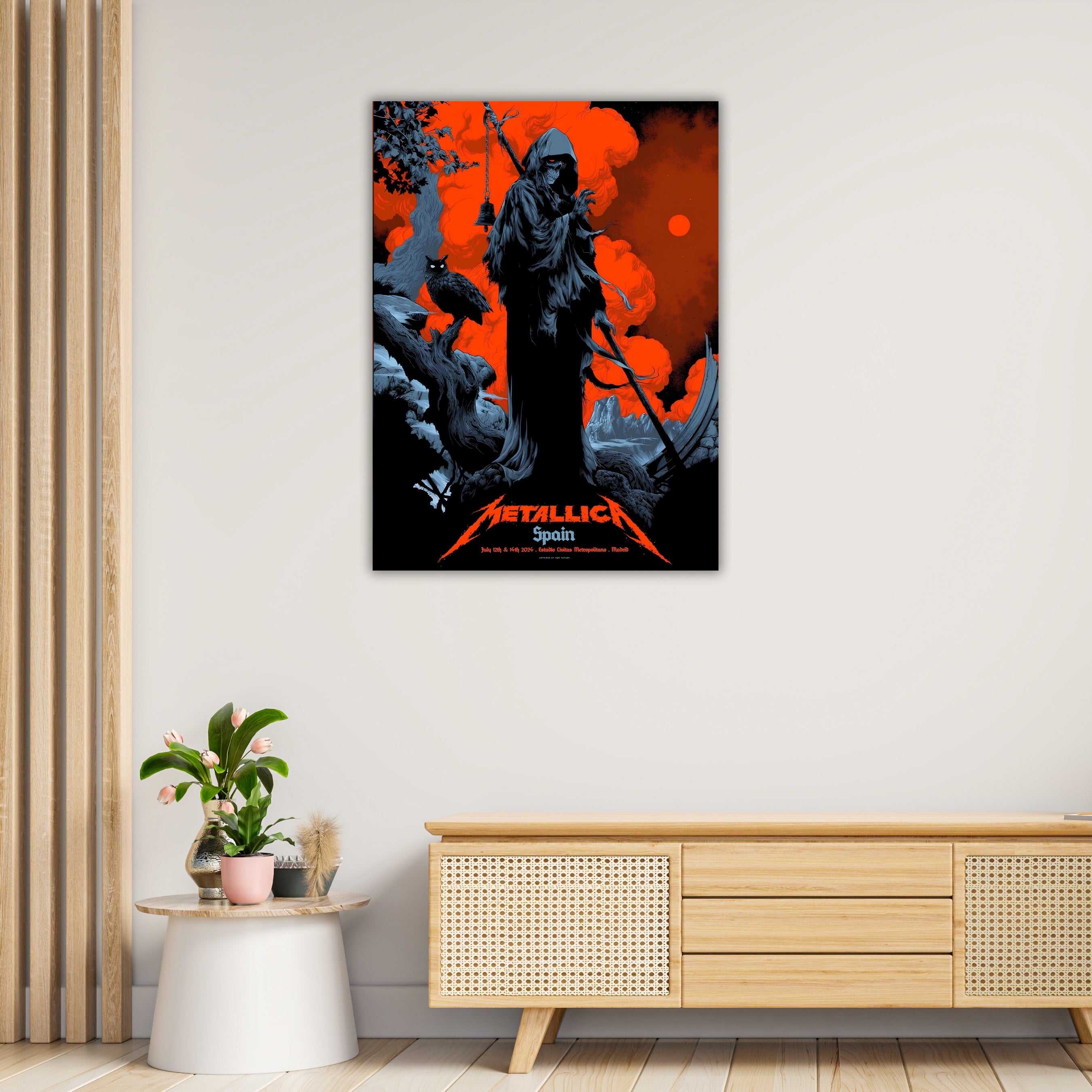 METALLICA B | Vintage Poster