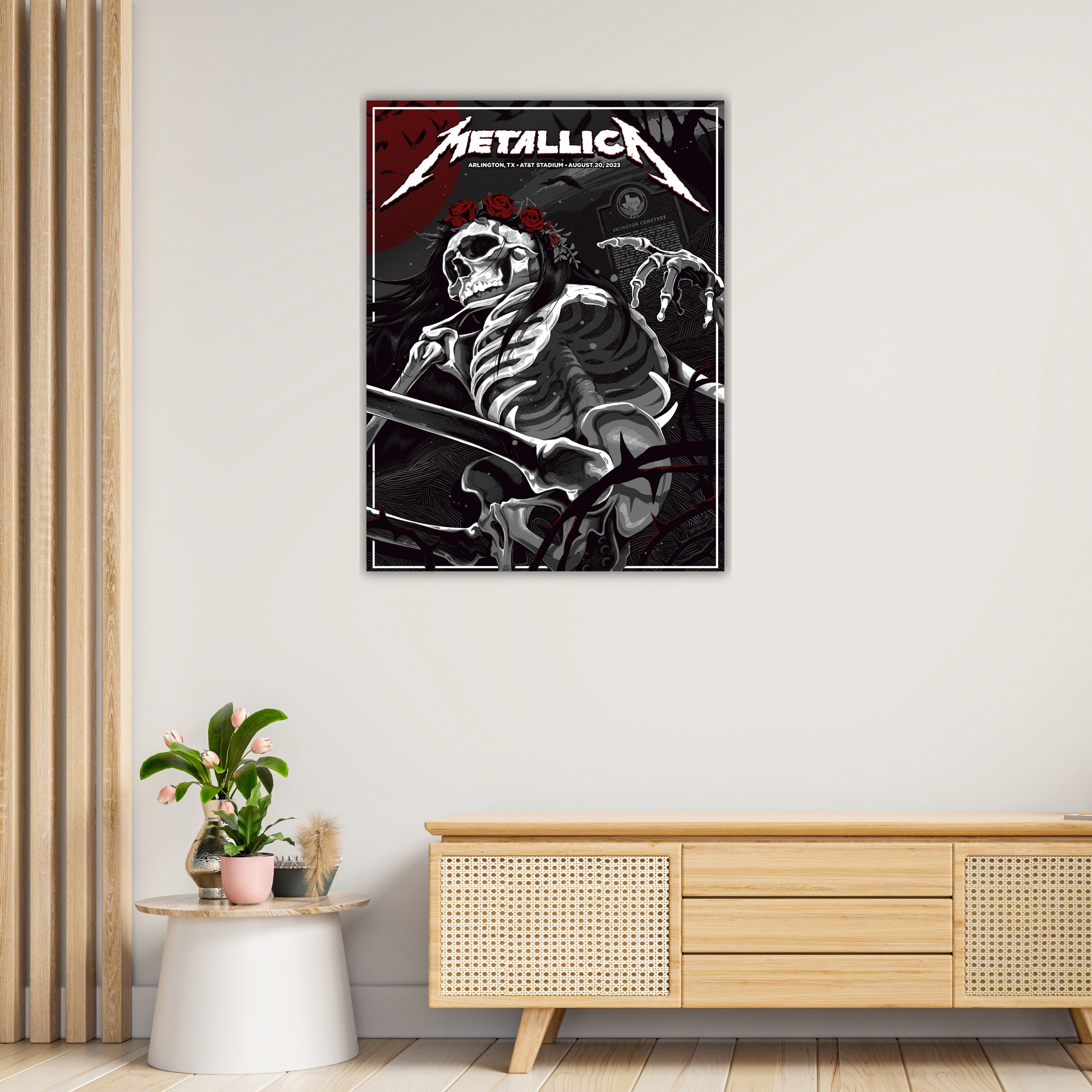 METALLICA D | Vintage Poster