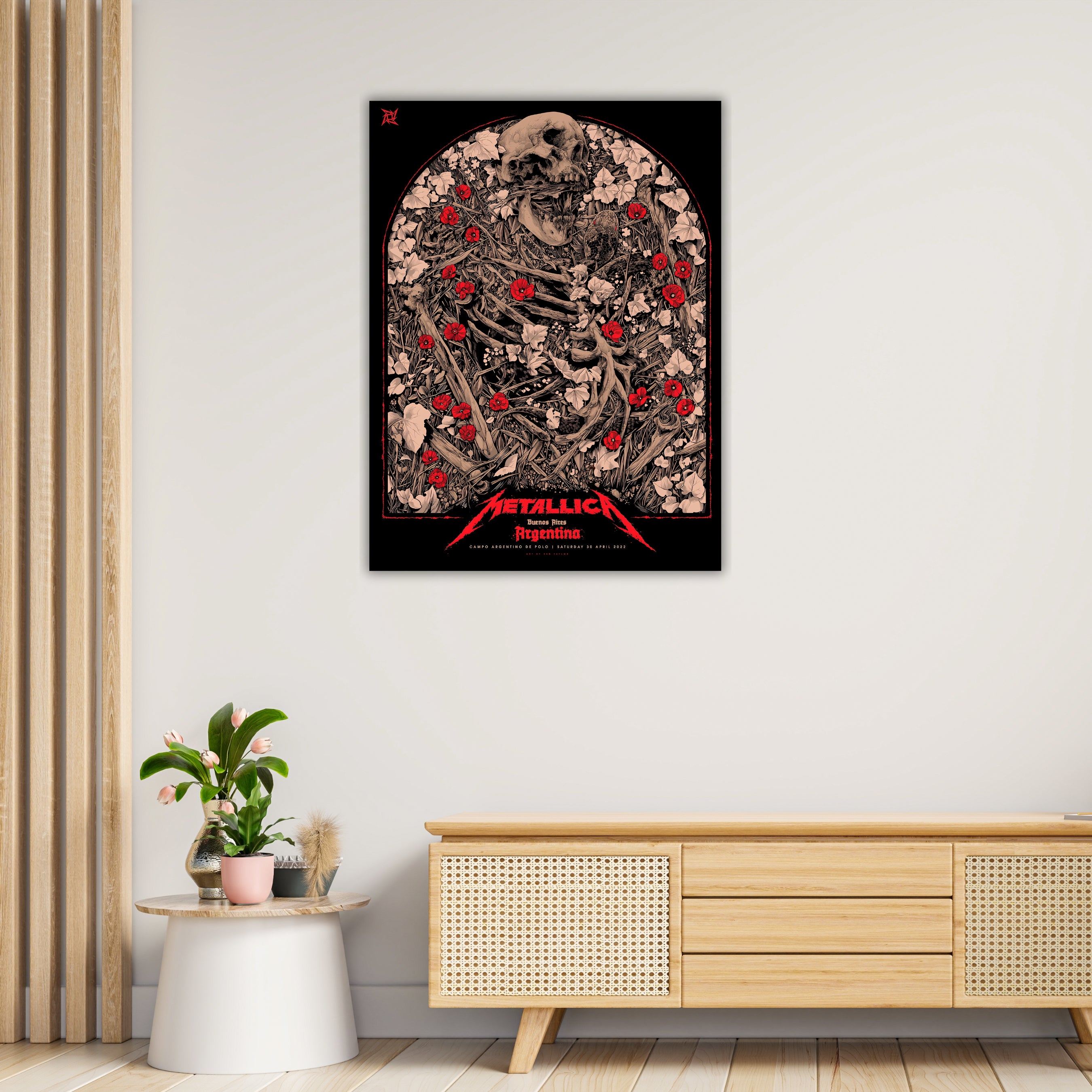 METALLICA E | Vintage Poster