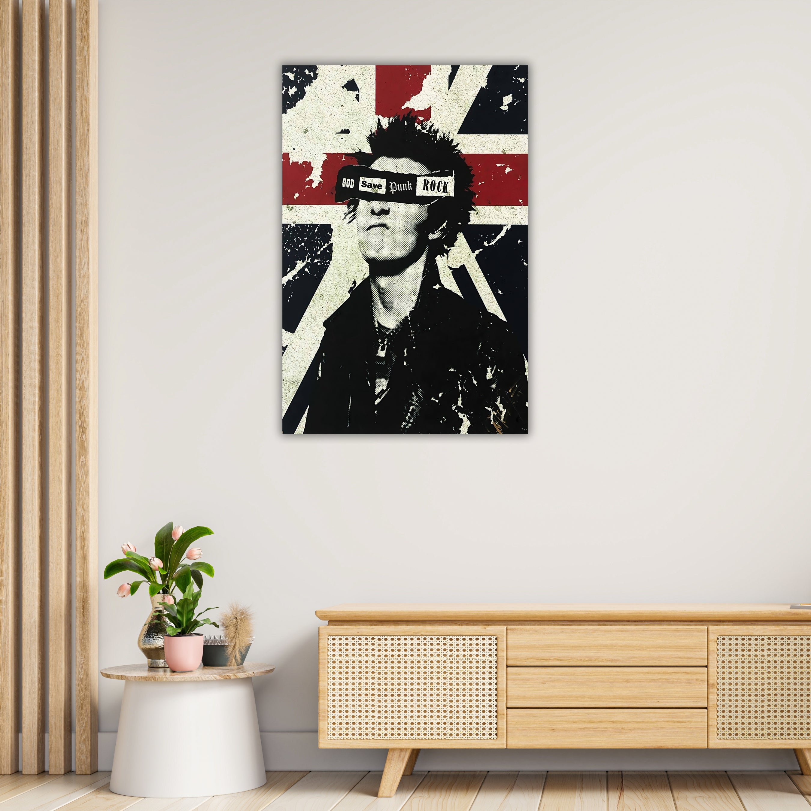 GOD SAVE PUNK ROCK | Vintage Poster