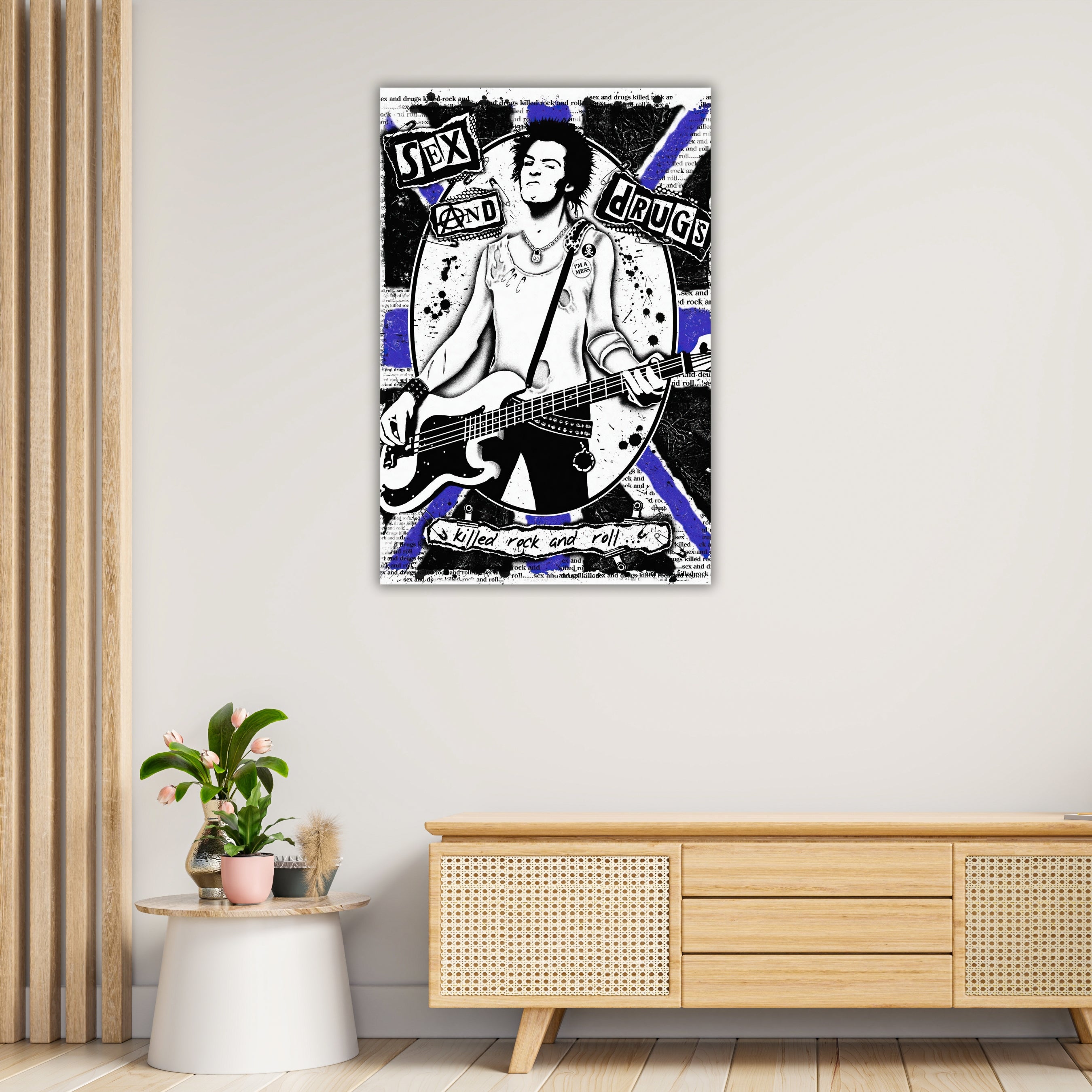 SEX AND DRUGS | Vintage Poster