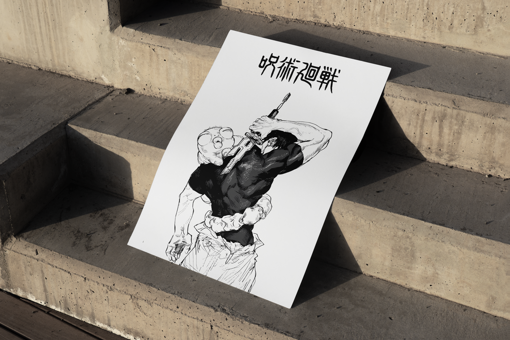 TOJI STANCE | Jujutsu Kaisen | Toji Poster