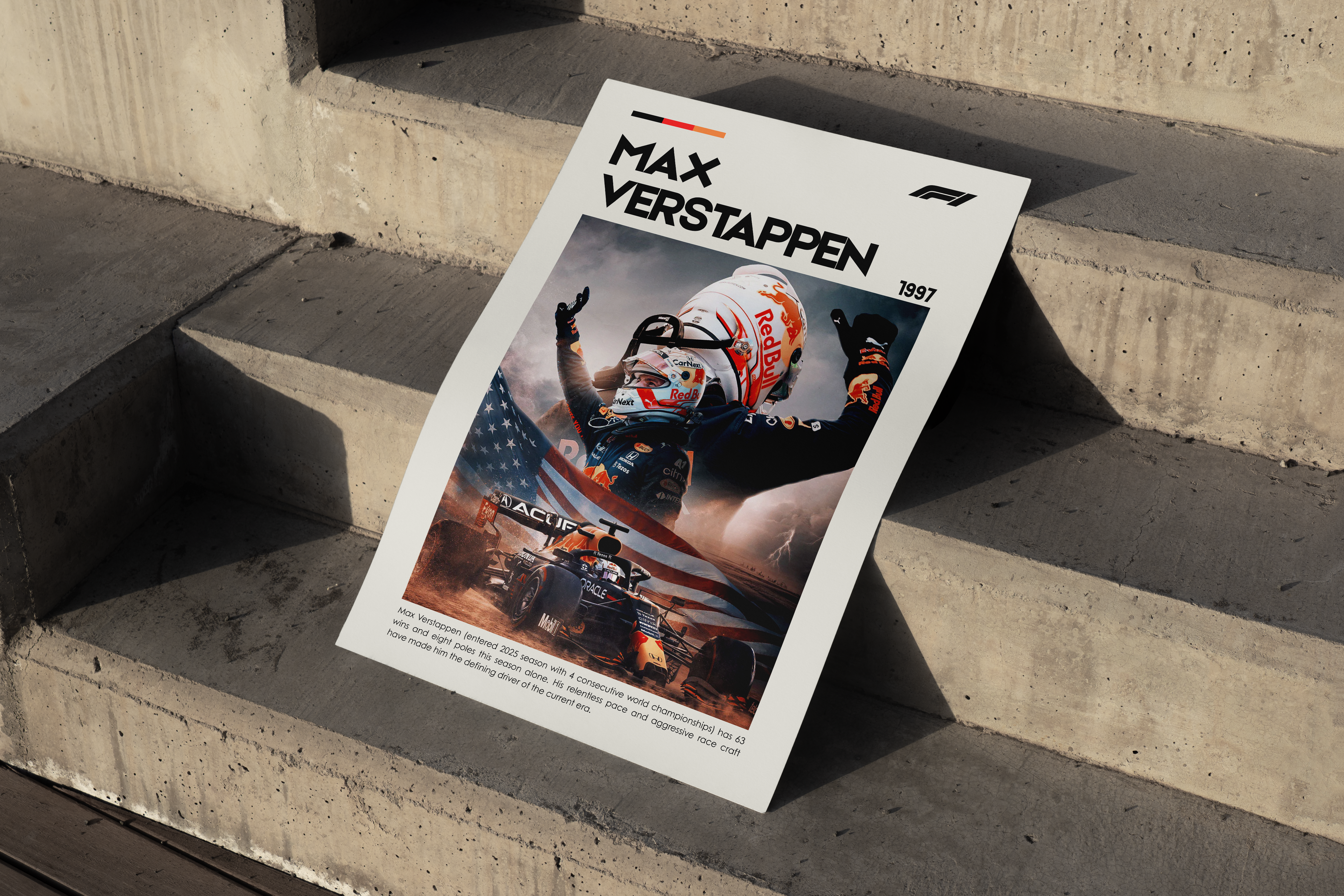MAX VERSTAPPEN | Formula 1 | Max poster