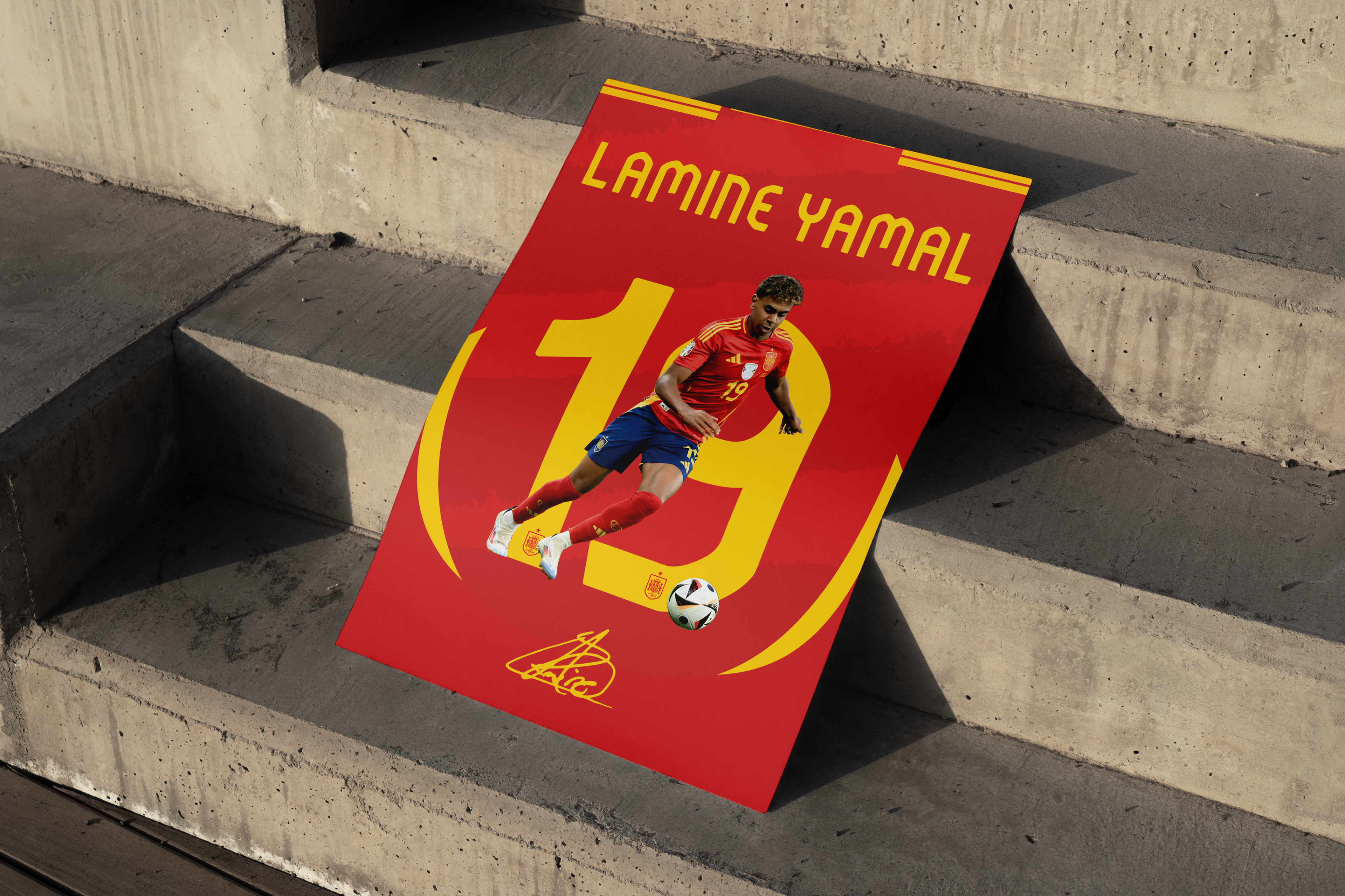 LAMINE YAMAL | Football | Lamine Yamal Poster