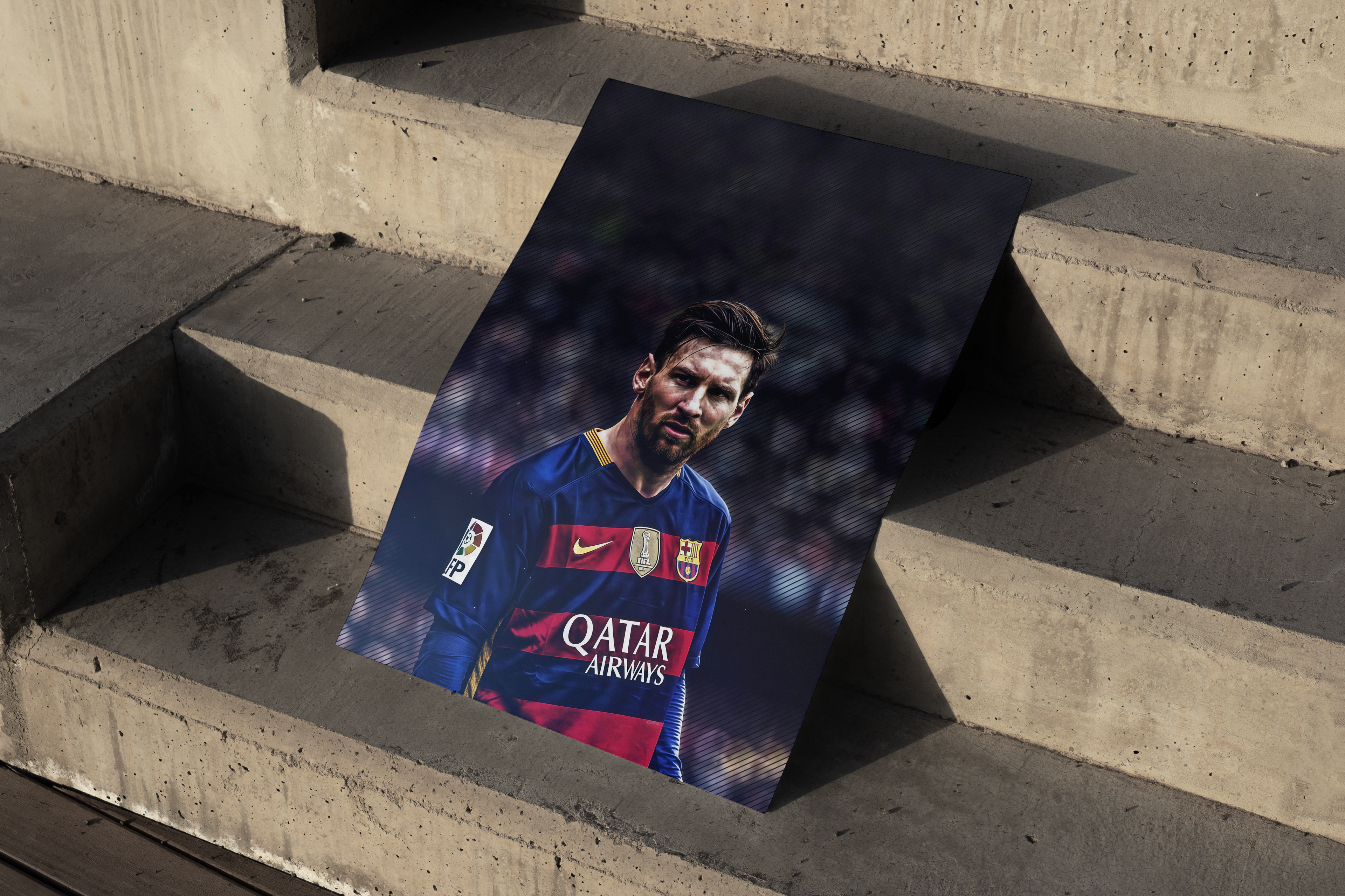 LEO MESSI | FCB | Messi Poster | Football